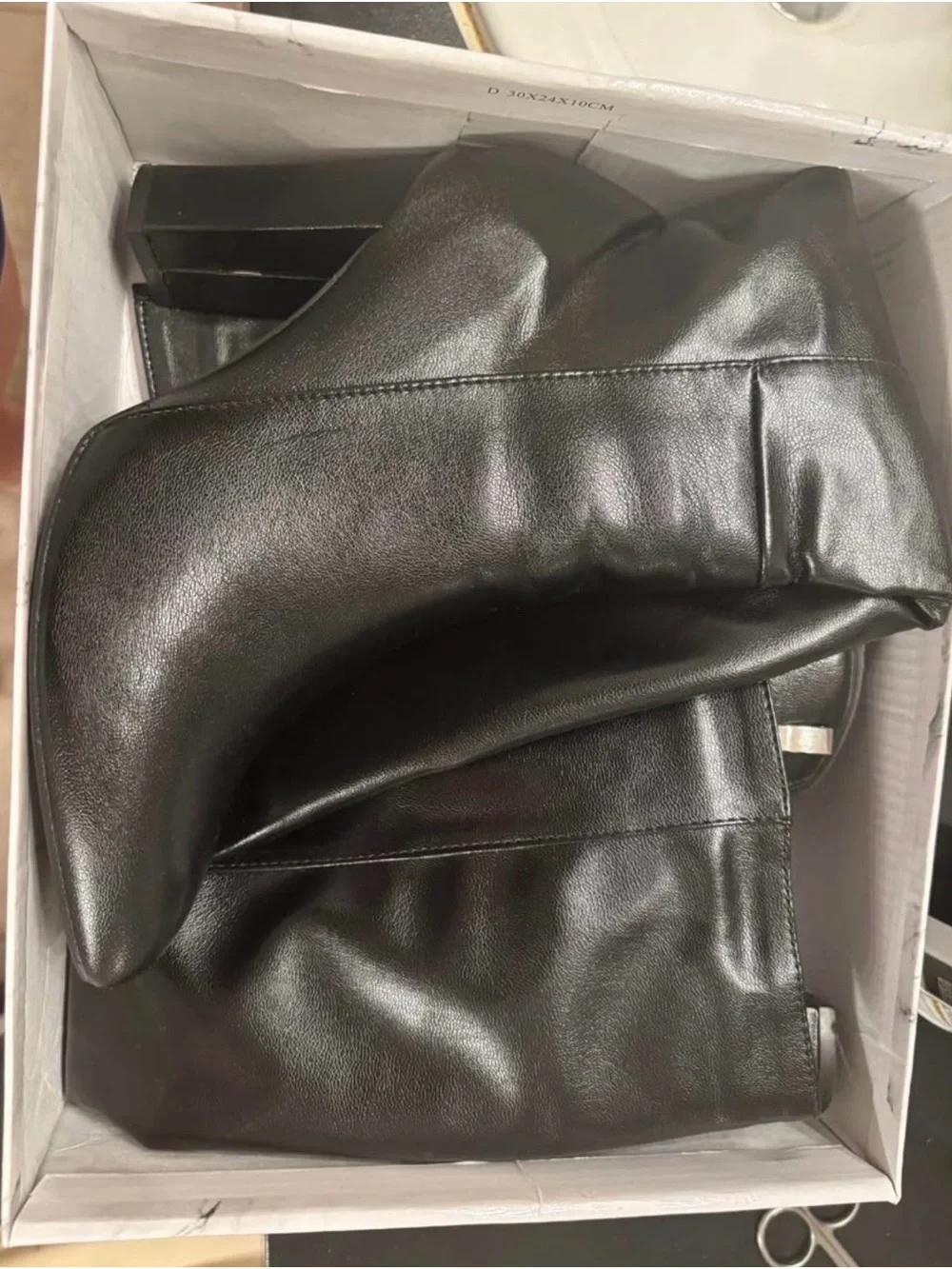 Women’s Black Leather Boots